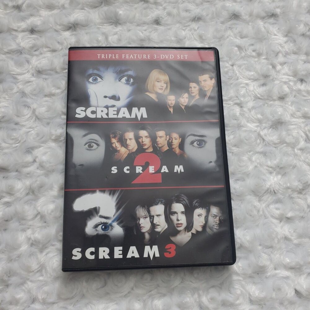 Scream Triple Feature DVD Horror Wes Craven